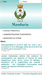 Mobile Screenshot of comune.manduria.ta.it